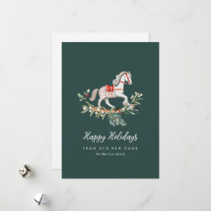 Carte de faire-part mobile de Noël moderne