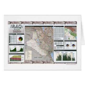 Carte de faits de pétrole de l'Irak - 2002