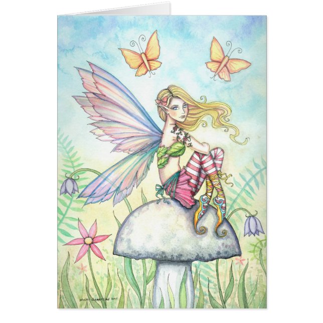 Carte de fée de jardin Helena par Molly Harrison (Devant)