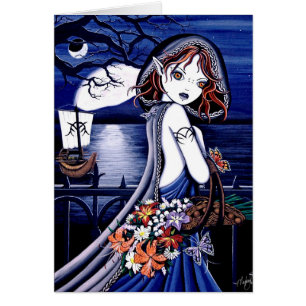 Carte de fée de Styx de rivière de Persephone