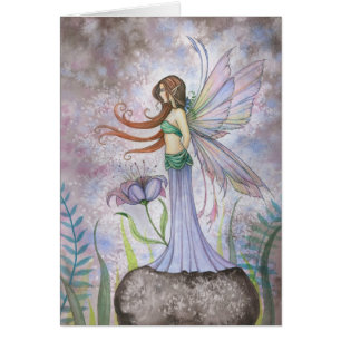 Carte de fée Dream Lily par Molly Harrison