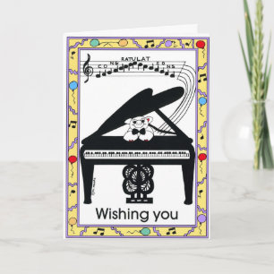 CARTE DE FÉLICITATIONS