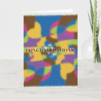 Carte de félicitations !