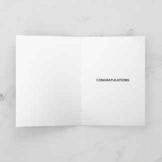 Carte de félicitations Boston Terrier