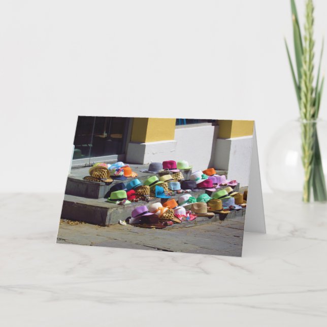 Carte De Félicitations casquettes À Vous (Devant)