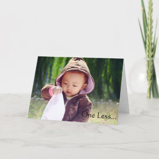 Carte de félicitations d'adoption