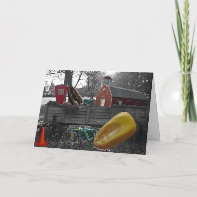 Carte de félicitations "Harvest" (Devant)