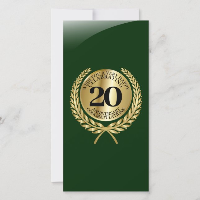 Carte de félicitations individuelle pour l'anniver (Devant)