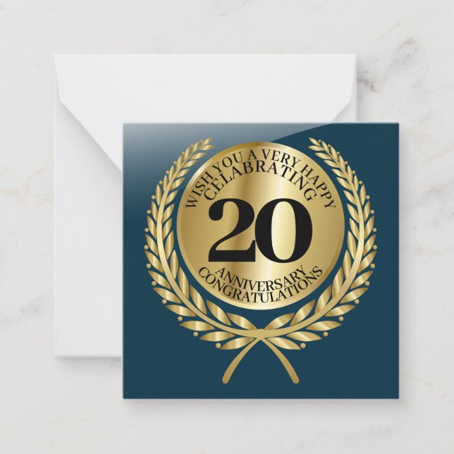 Carte de félicitations individuelle pour l'anniver (Devant)