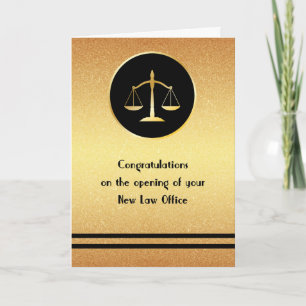 Carte de félicitations Ouverture d'un nouveau bure