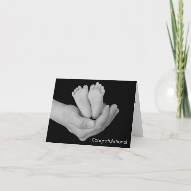 Carte de félicitations pour bébé (Devant)