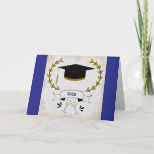 Carte de Félicitations pour la Remise de Diplôme 2