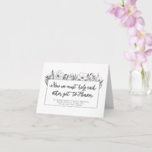 Carte de félicitations pour Mariage catholique