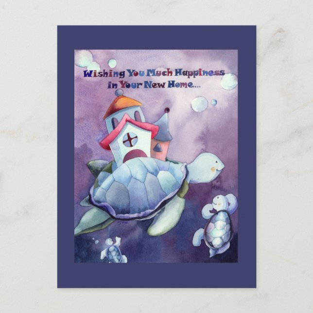 Carte de félicitations pour votre nouvelle maison (Devant)