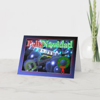 Carte de Feliz Navidad par le valxart