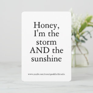 Carte de femme autonome – Cadeau d'affirmation Gir