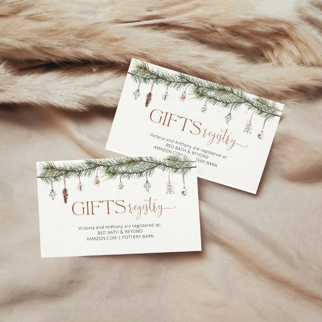 Carte de fermeture du registre de Baby shower de N (Créateur téléchargé)