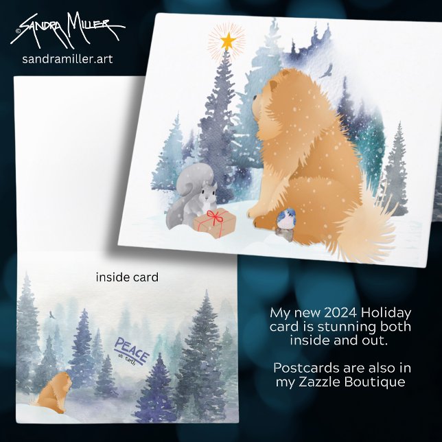 CARTE DE FÊTE Chow PAIX à l'intérieur (Créateur téléchargé)