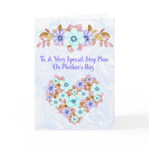 Carte de fête de la mère pour pas maman Lavender F