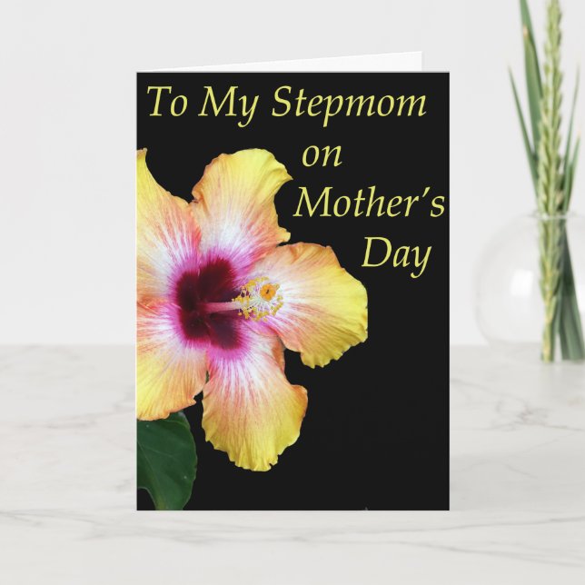 Carte de fête de la mère pour Step Maman (Devant)