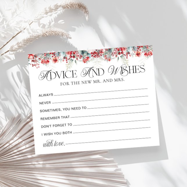 Carte de Fête des mariées de conseil et de souhait (Créateur téléchargé)