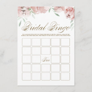 Carte de Fête des mariées de fleurs rose mauve