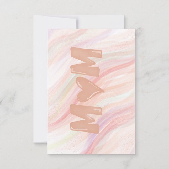 Carte de fête des mères (Devant)