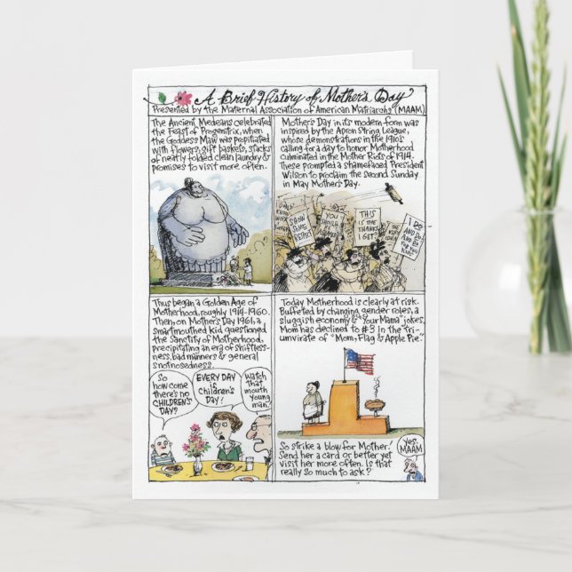 Carte de fête des mères (Devant)