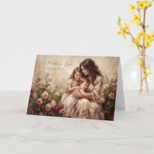 Carte de fête des mères Amour paisible éternel