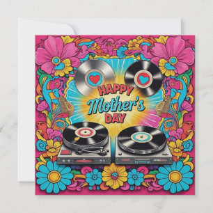 Carte de fête des mères des années 1960 de Pearl S