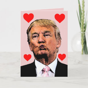 CARTE DE FETE DES MERES DRÔLE AVEC DONALD TRUMP EM