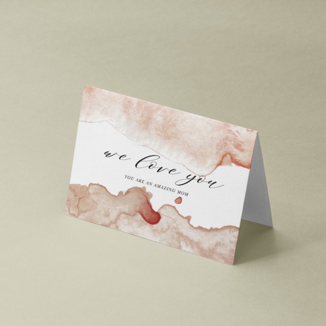 carte de fête des mères en aquarelle (Créateur téléchargé)