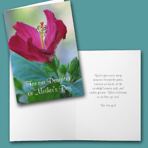 Carte de fête des mères Floral Daughter