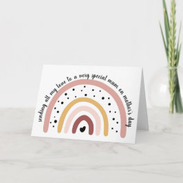 Carte de fête des mères - Maman spéciale