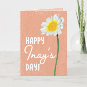 Carte de fête des mères pour Inay