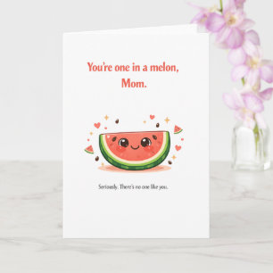 Carte de fête des mères punchy – Une maman dans le