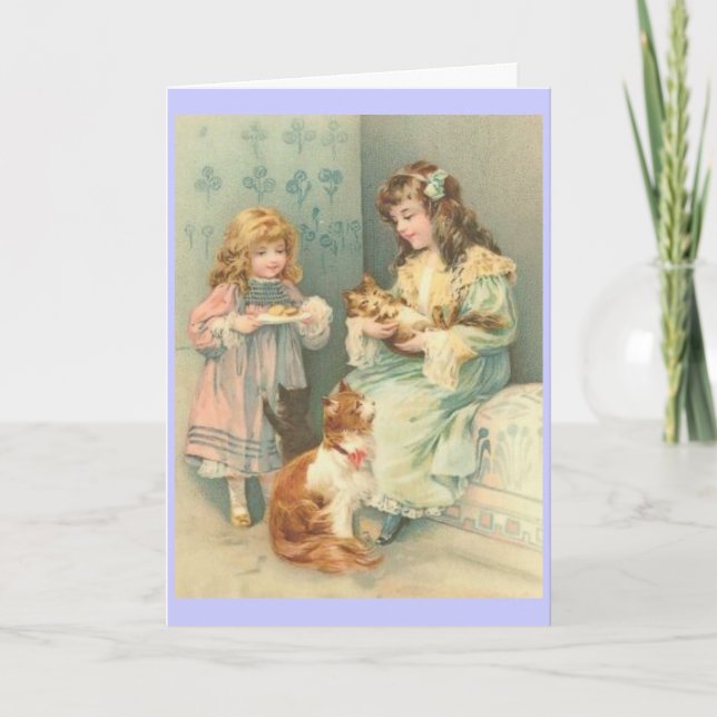 Carte de fête des mères victoriennes (Devant)