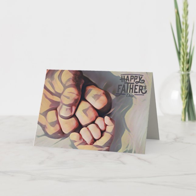 Carte de Fête des Pères (Devant)