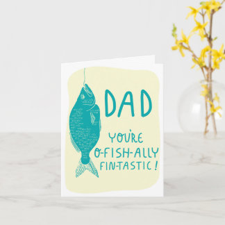 Carte de Fête des pères amusante pour les papas de