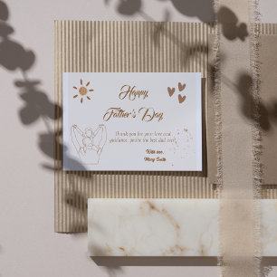 Carte de Fête des pères Heart - Greetin personnali