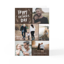 Carte de Fête des pères photo Woodsy 5