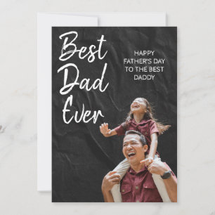 Carte de fête du Père sur mesure pour papa