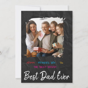 Carte de fête du Père sur mesure pour papa