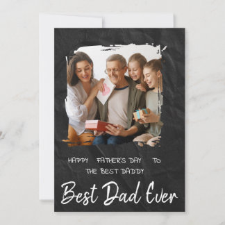 Carte de fête du Père sur mesure pour papa