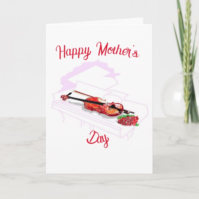 Carte de Fête : Fête des Mères (Devant)