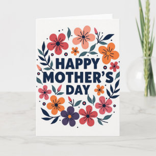 Carte de Fête Florale