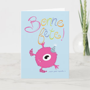 Carte de Fête - Mon petit monstre