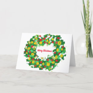 Carte de fêtes G : Joyeux Noël