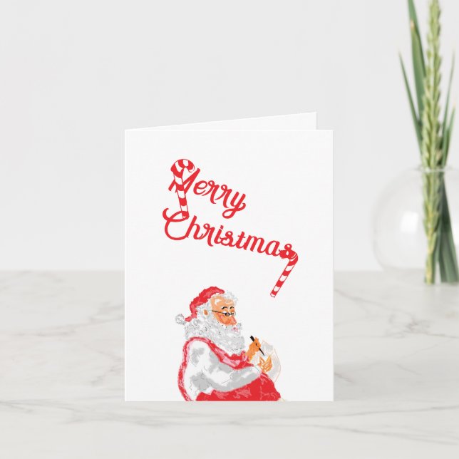 Carte de fêtes : Joyeux Noël (Devant)