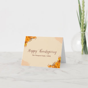 Carte de Fêtes Pliée